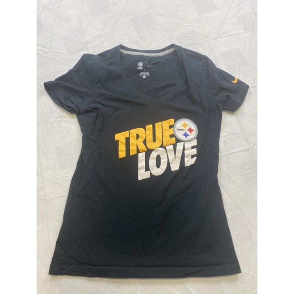 Nike Women's Pittsburgh Steelers True Love‎ Black Shirt Size Medium